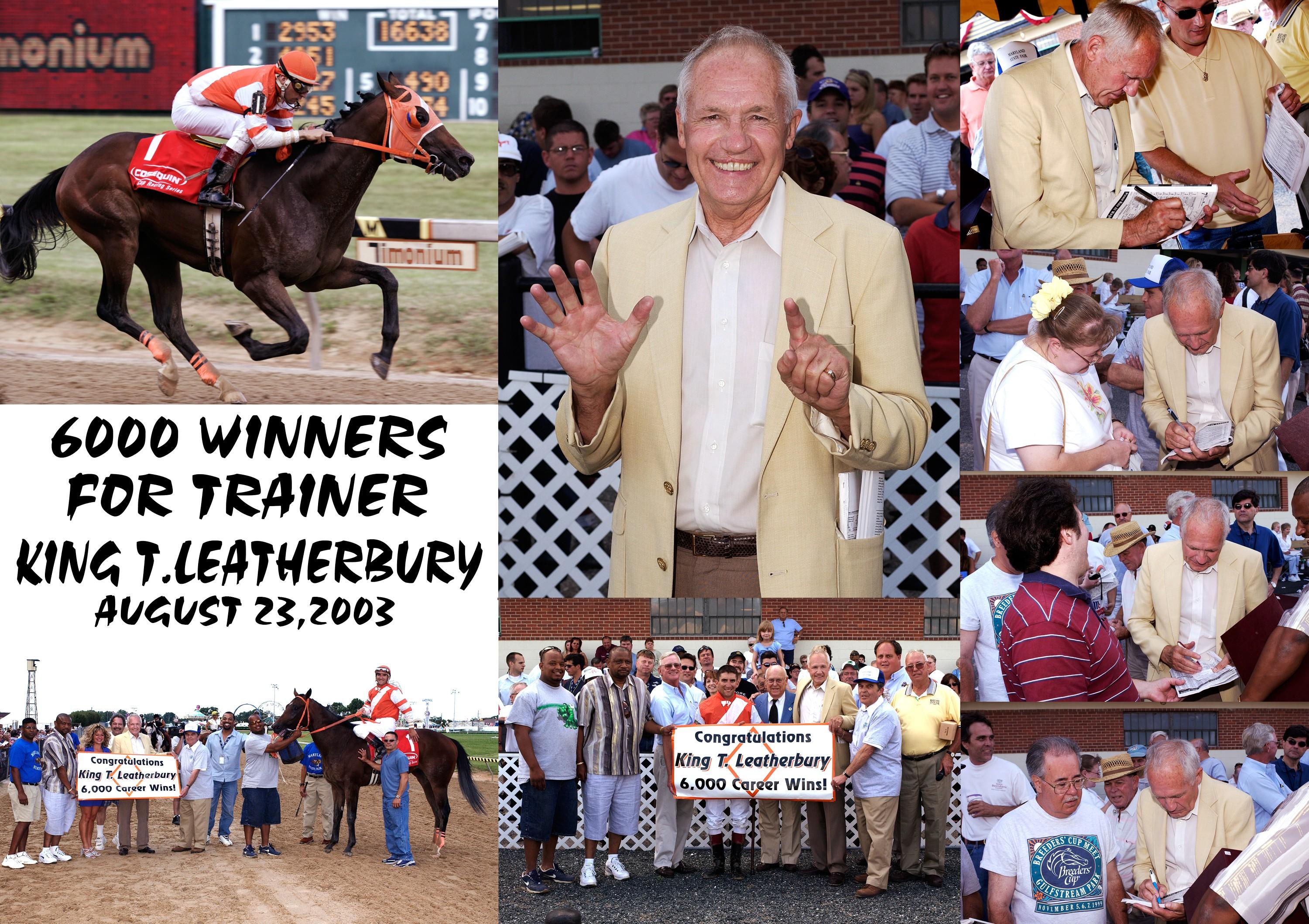 King Leatherbury, Maryland, Ben's Cat, Pimlico, Laurel Park, America's Best Racing, horse racing, ABR